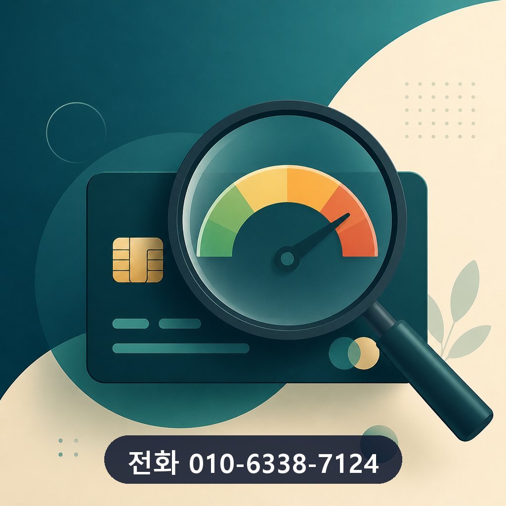 우리카드 카드깡 한도 확인 이미지 · 문의 010-6338-7124